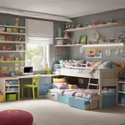 在儿童房间里放置床书桌和衣柜时应该考虑哪些因素？