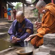 为什么一些佛教徒会在念经之前洗手并穿戴特定的衣服或者饰品？