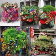 这个传统活动对于那些生活在城市里的人来说是不是有些困难了呢？因为没有自然生长的植物材料可以用来做这种装饰物品了吗？