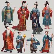 在中国传统文化中的一些传说中的人物都是什么种族的人造物？