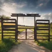 农村院子的大门是什么材料做的？