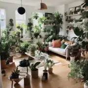 在客厅里摆设过多的植物会显得拥挤吗?