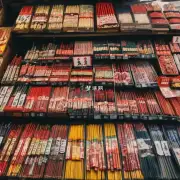 在中国一些传统市场上你会看到很多商家卖年货是否也会销售各种品牌的筷子作为其中一种选择?