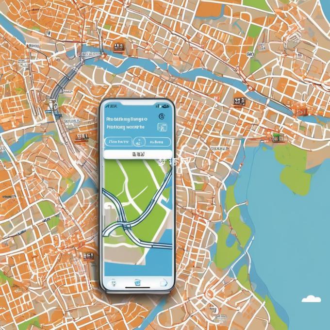 如何使用手机地图找到运输路线?
