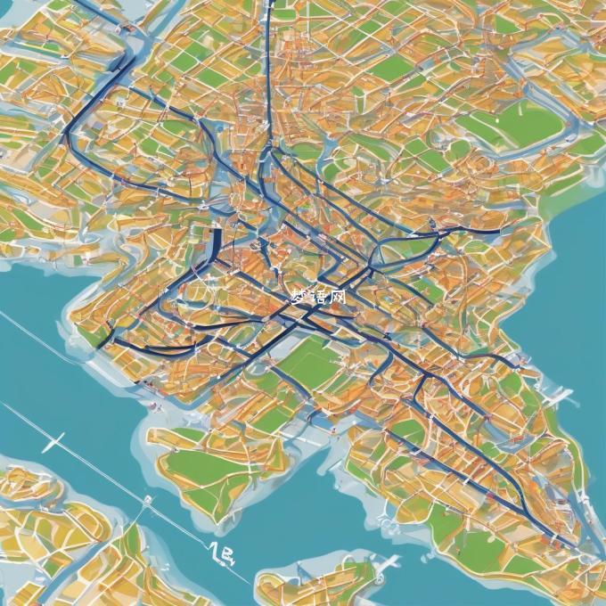 如何使用电子地图找到运输路线?